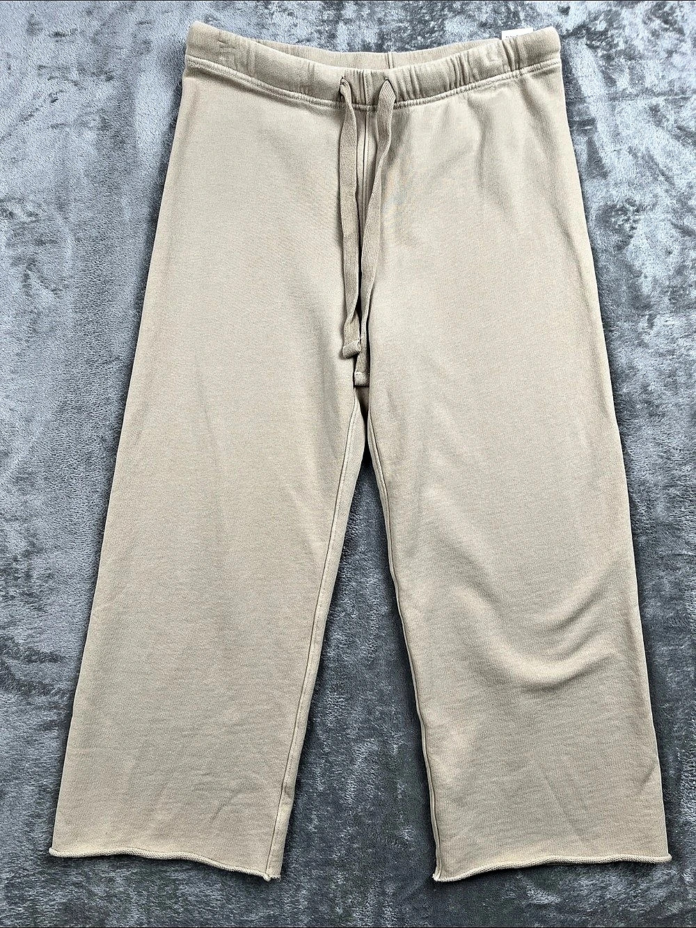 Frank & Eileen M 100% Cotton Triple Fleece Catherine Favorite Wide-Leg Pant